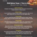 C3 Menu | Buzz Bar